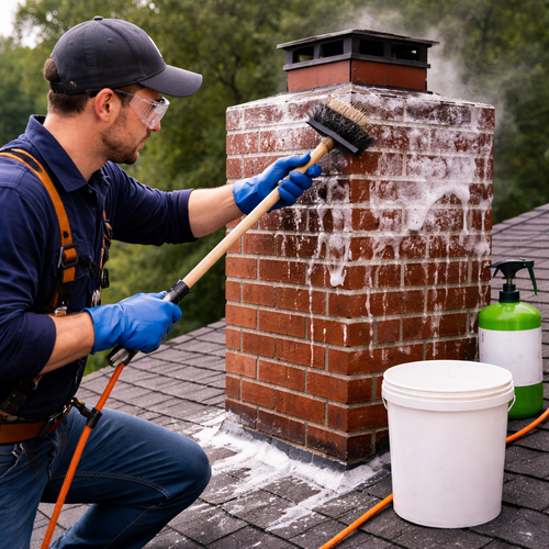 chimney acid washing