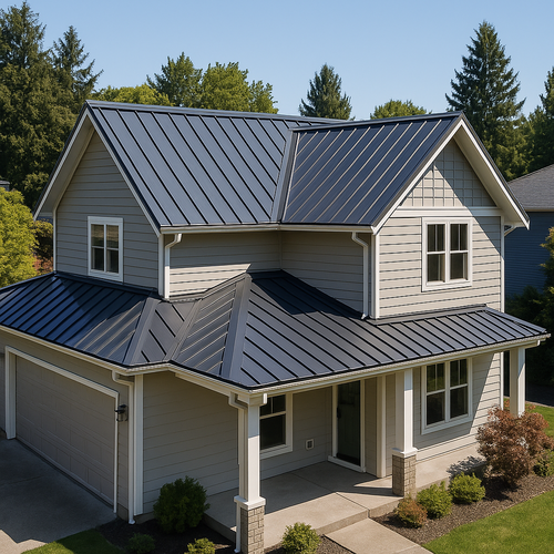 standing seam metal roofing