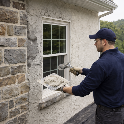 home stucco installation